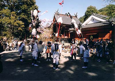 重久太鼓踊り写真