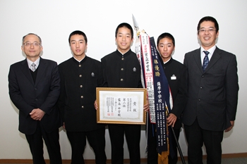 霧島中学校野球部のみなさん