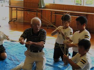 大田小学校での授業の様子2