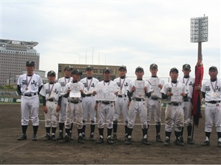 福山中学校野球部のみなさん