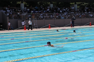 霧島市小学校水泳記録会