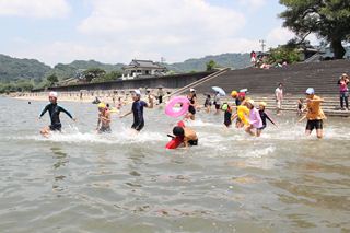 小浜海岸海開き式3