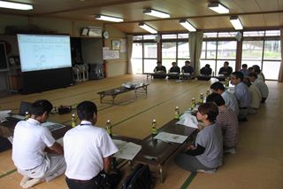 秋の交通安全総点検～溝辺町陵南地区