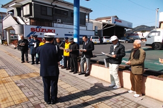 隼人町内山田2丁目の交通死亡事故現場診断・検討会2