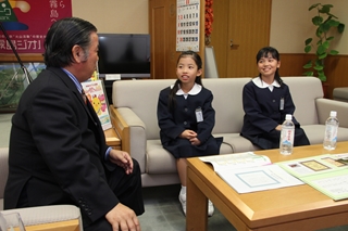 副島琉楓（るか）さんと長澤美日菜（みひな）さん1