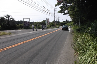 現場の状況視察