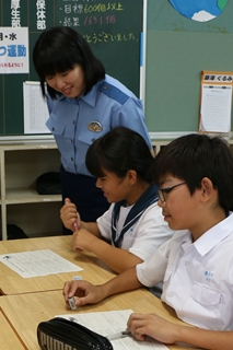 中学生がネットトラブル学ぶ