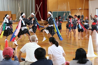 竹子（たかぜ）ふるさとウォークの様子1