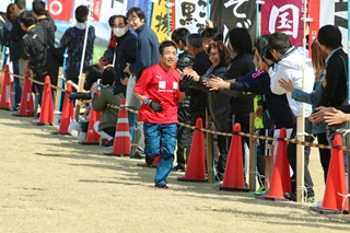 第26回上野原縄文の森駅伝大会の様子1