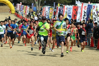 第26回上野原縄文の森駅伝大会の様子2