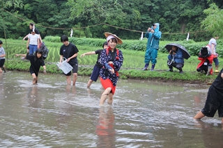 福山町佳例川地区のお田植え祭4