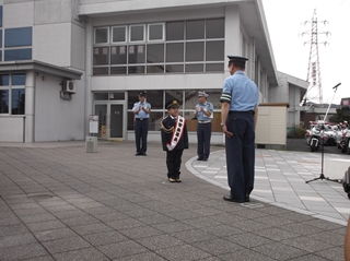 一日警察署長の委嘱式