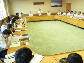 第4回霧島市地方創生推進本部会議の画像