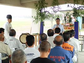 国分下井海岸海開きの画像