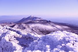 韓国岳登山調査の画像