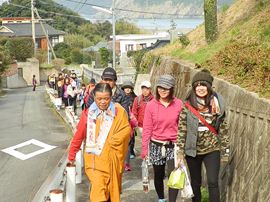 かごしま春の3大ウォーク「第4回南さつま海道鑑真の道歩き」2