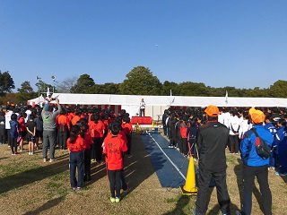 上野原縄文の森駅伝大会1