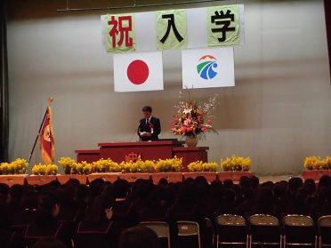 隼人中学校入学式