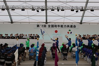 第12回全国和牛能力共進会鹿児島大会開会式02