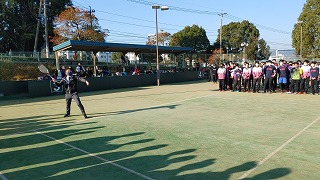 市長旗ソフトテニス大会