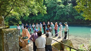 宮内原土地改良区春季水神祭