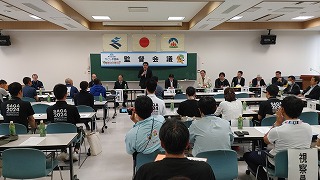 燃ゆる感動かごしま国体馬術競技リハーサル大会監督会議