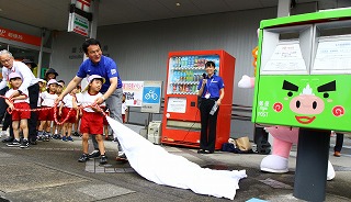 国体ラッピングポストお披露目会