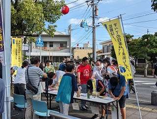 北朝鮮拉致被害者支援署名・募金活動、霧島国分夏まつり