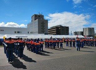 県女性消防操法大会