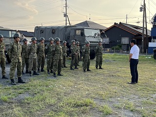 0810自衛隊お礼