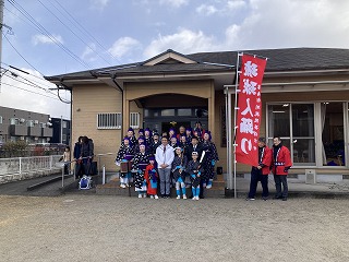 関係者との集合写真