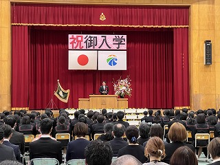 0407陵南中学校入学式写真