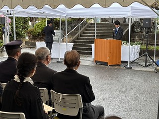 国分基地特攻隊員戦没者慰霊祭写真
