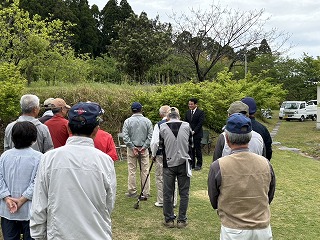 溝辺論地地区グラウンドゴルフ大会