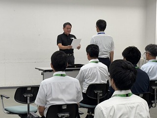 辞令交付式の写真