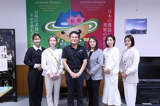 ビューティジャパン表敬訪問の写真