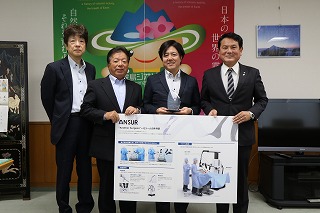 キリシマ精工表敬訪問写真