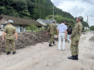 現地調査の様子