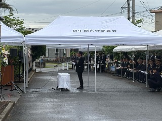 国分地区慰霊祭の様子