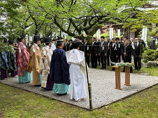 神事の様子