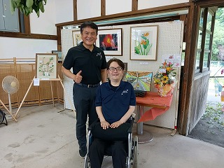 長丸修一さんとの写真