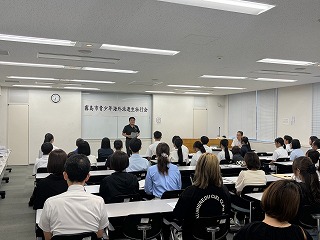 市長があいさつする様子