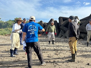 清掃作業の様子