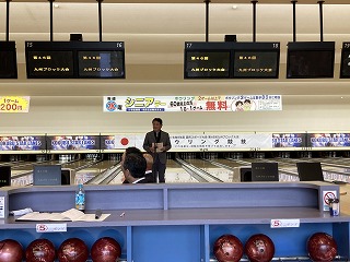 市長があいさつする様子