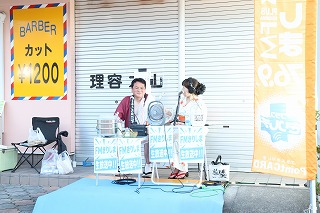 ラジオ出演の様子