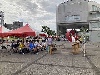 神事の様子