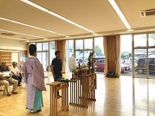 神事の様子