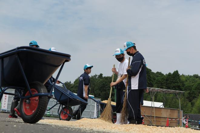 馬術競技リハーサル大会高校生補助員