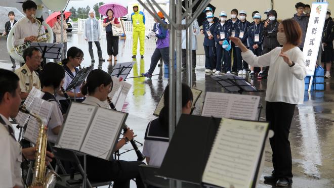 馬術競技リハーサル大会コラボ演奏会