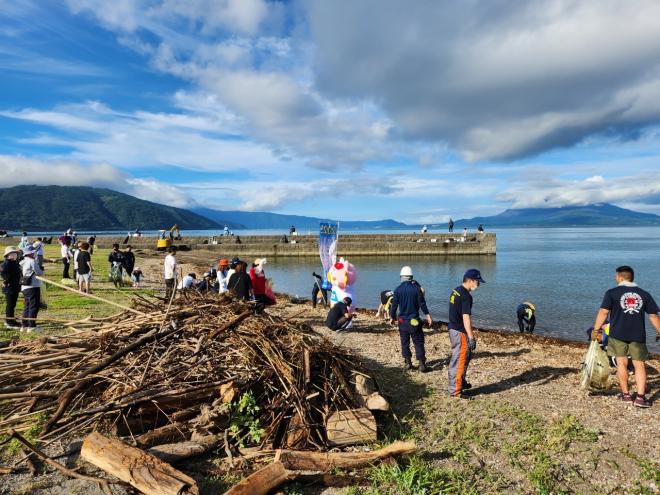 錦江湾クリーンアップ作戦福山港周辺海岸3